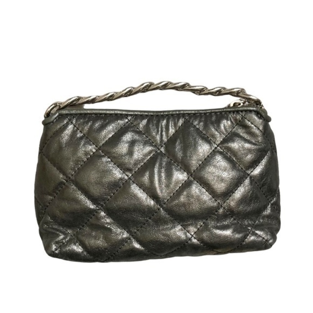 Michael kors gray quilted leather mini bag - Picture 3 of 14